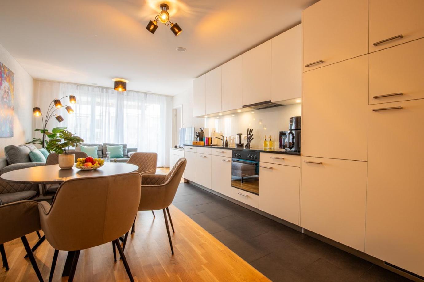 Special Einstein II Apartment Basel, Messe Kleinbasel 10-Star Esterno foto