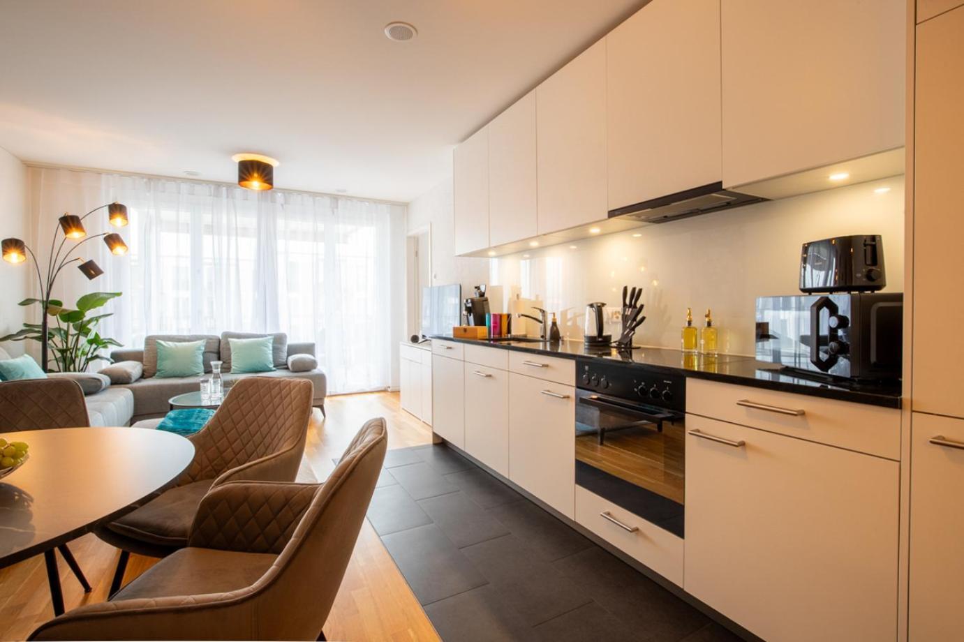 Special Einstein II Apartment Basel, Messe Kleinbasel 10-Star Esterno foto
